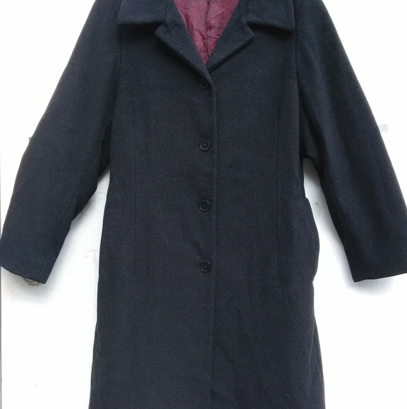 Anne Klein wool coat women's - Picture 1 of 9